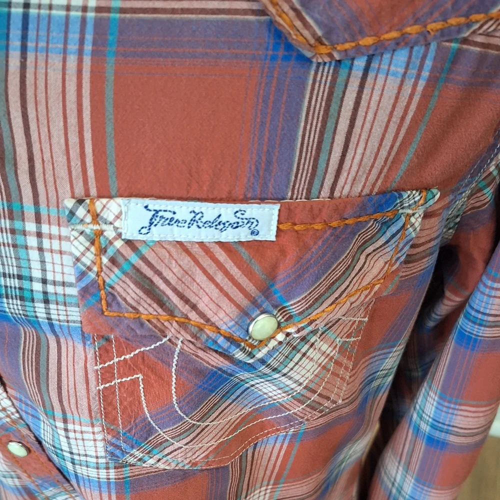 True Religion EUC snap down shirt